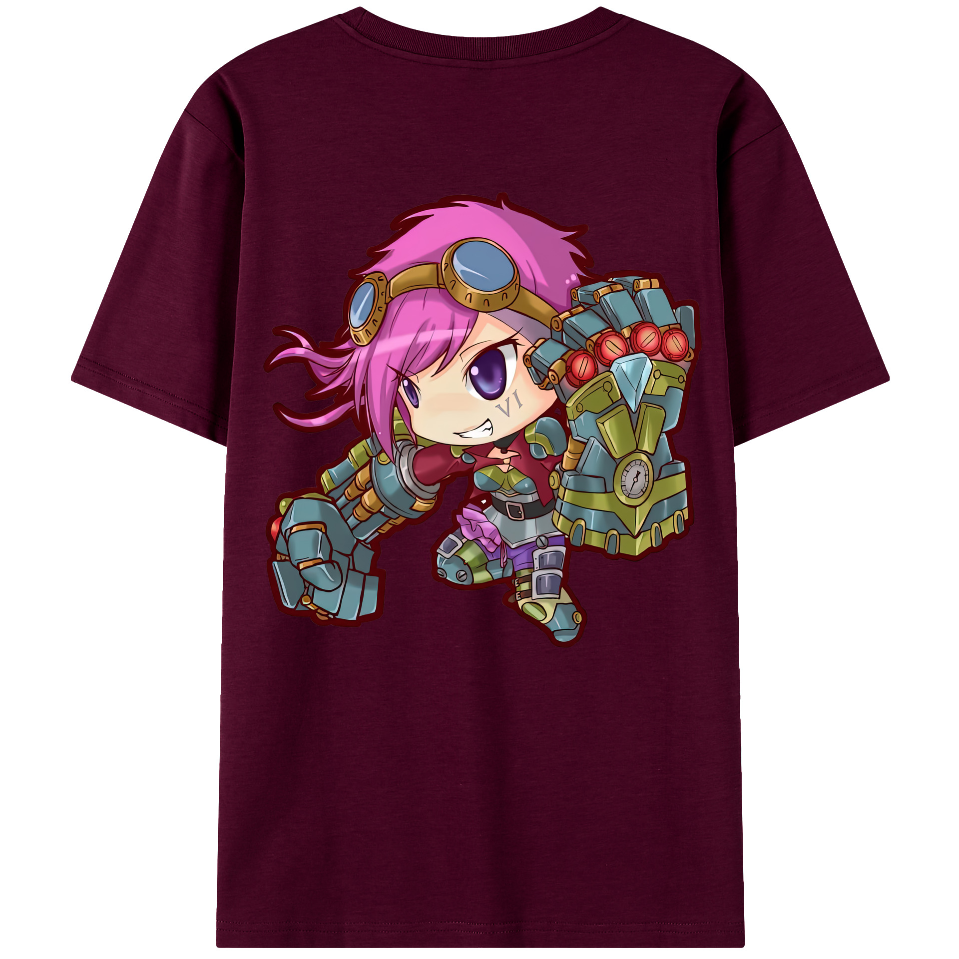 リーグ・オブ・レジェンド League of Legends LOL レディース半袖Tシャツ(バックプリント)